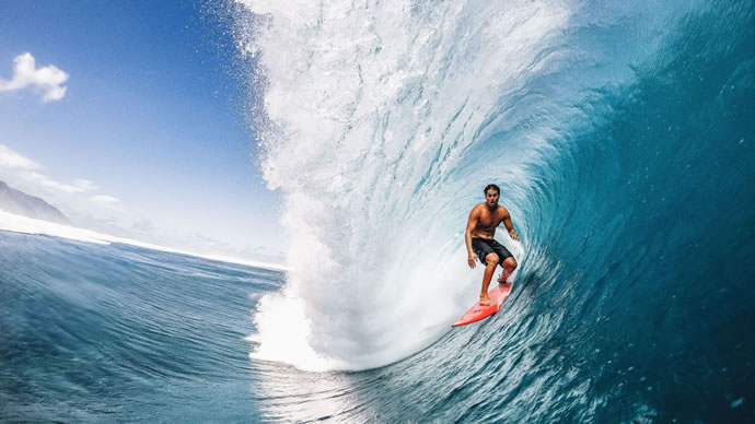 fotos gopro esportes radicais ondas do mar surfista camera fotografica