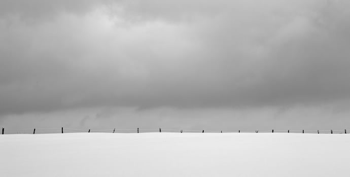 fotografia minimalista preto e branco