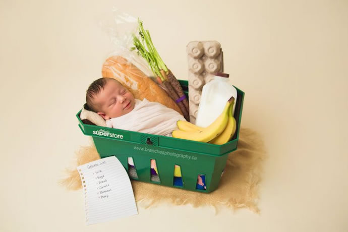 fotos criativas de bebe