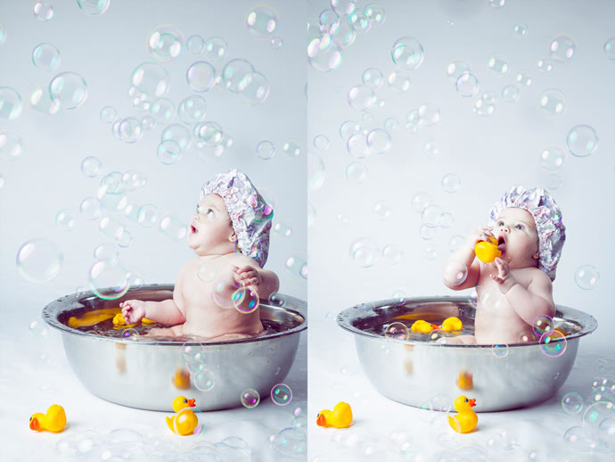 fotos criativas de bebe dicas