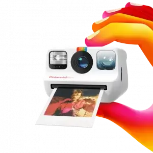Modelo de câmera Polaroid Go